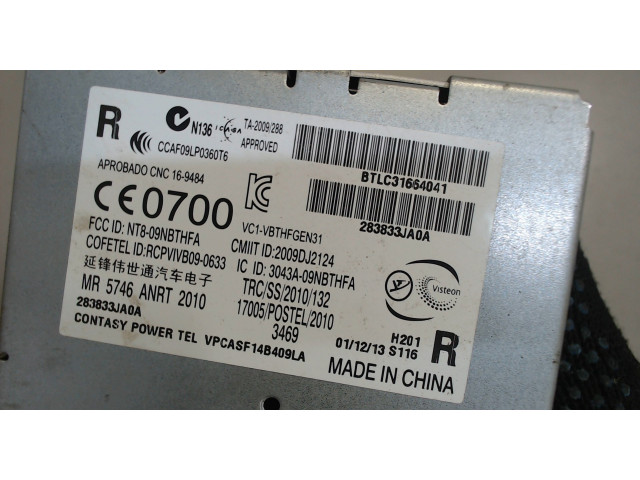 Блок комфорта  Nissan Pathfinder 2012-2017      283833JA0A   
