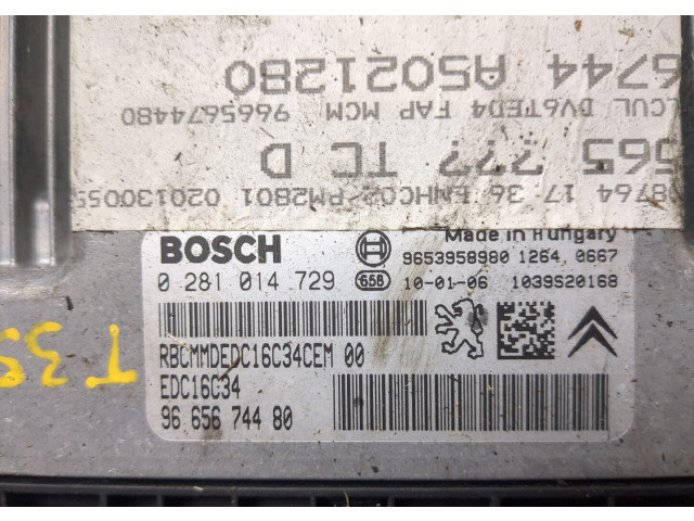 Блок управления двигателем  Peugeot 5008 2009-2016     