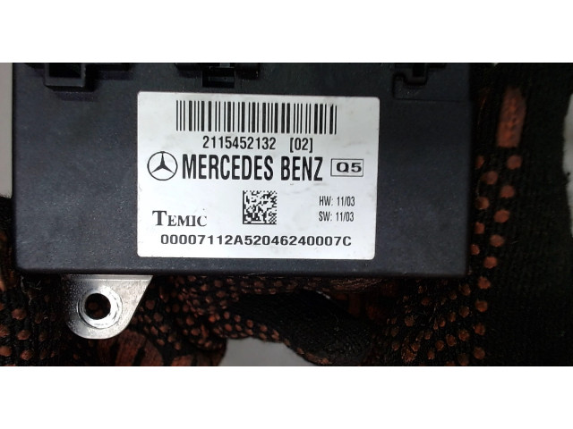 Блок комфорта  Mercedes E W211 2002-2009      2115452132    