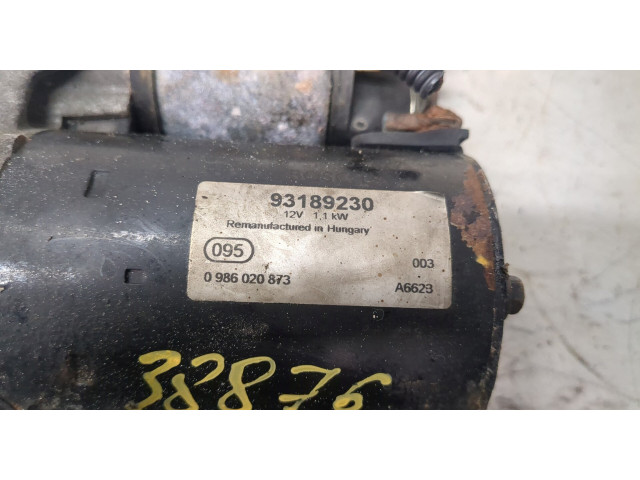 Стартер  Opel Meriva 2003-2010 1.4     