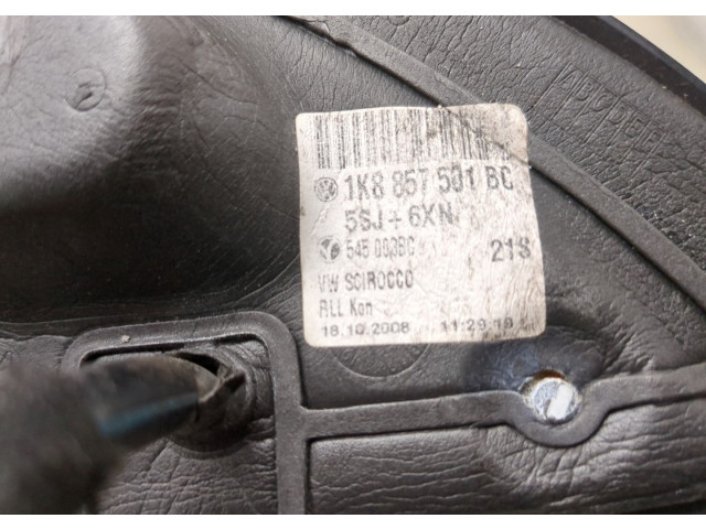 Зеркало боковое  Volkswagen Scirocco 2008-  левое           1K8857507P, 3C8857537