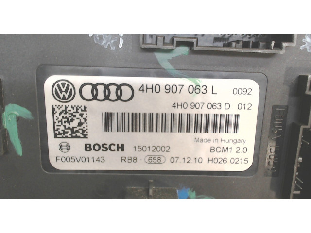 Блок комфорта  Volkswagen Touareg 2010-2014      4H0907063L   