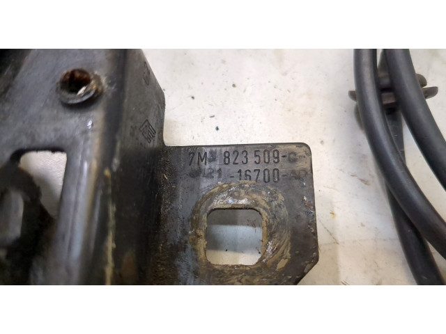 Замок капота  Volkswagen Sharan 2000-2010     