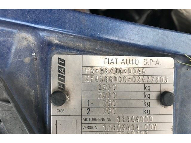 Решетка радиатора  Fiat Punto 2003-2010          1.2 
