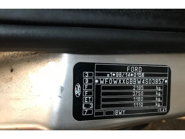 Стойка амортизатора  Ford Mondeo 3 2000-2007 110118, 1S7118008AB   3    дизель