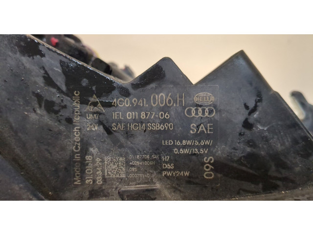 Фара передняя  Audi A6 (C7) 2014-2018 правая 