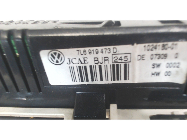 Дисплей бортового компьютера  Volkswagen Touareg 2007-2010 7L6919473D        