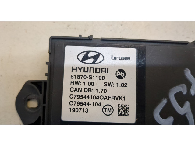 Блок комфорта  Hyundai Santa Fe 2018-2024      81870S1100  