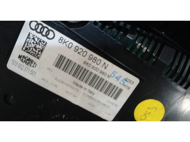 Панель приборов  Audi A4 (B8) 2007-2011       8K090980N     2  Дизель