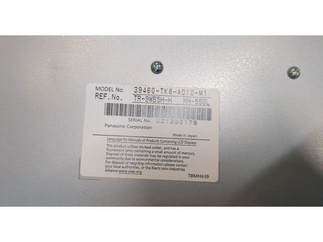 Дисплей мультимедиа  Honda Odyssey USA 2010-2017 39460-TK8       