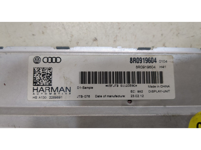 Дисплей бортового компьютера  Audi A4 (B8) 2011-2015          