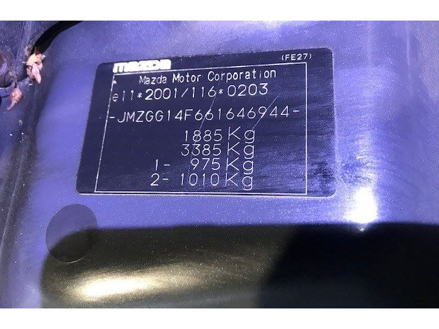 Стойка амортизатора  Mazda 6 (GG) 2002-2008 GR1L34700, GJA34011H  6     бензин