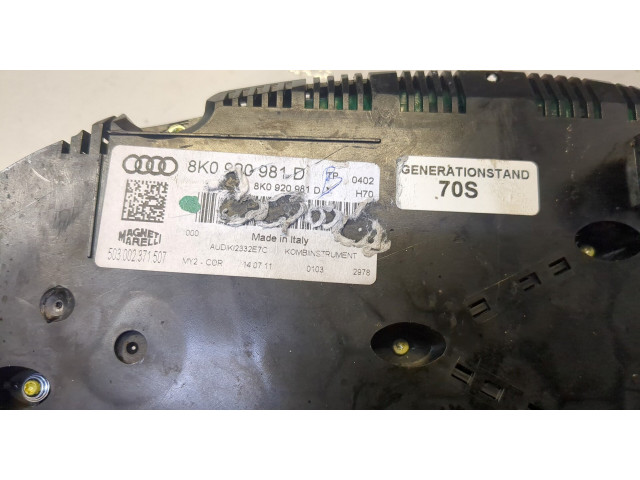 Панель приборов  Audi A4 (B8) 2007-2011              Дизель