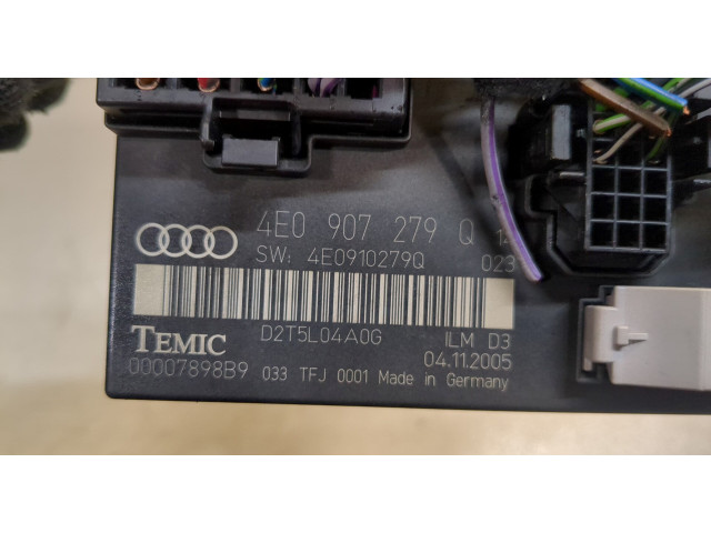 Блок комфорта  Audi A8 (D3) 2005-2007      4E0907279Q  