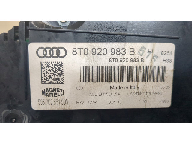 Панель приборов  Audi A5 2007-2011       8T090983B    2  Дизель