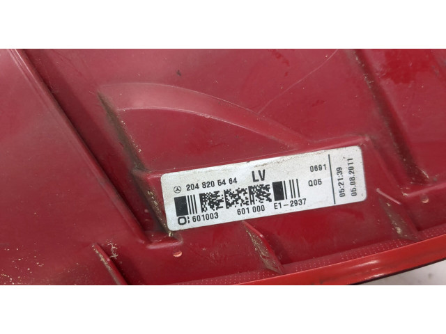 Задний фонарь        Mercedes C W204 2007-2013 