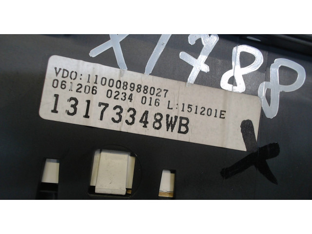 Панель приборов  Opel Combo 2001-2011       13173348wb    1.3  Дизель