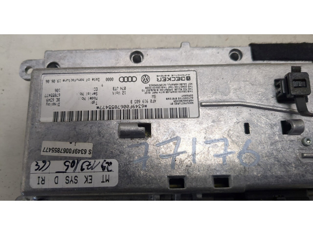 Дисплей бортового компьютера  Audi A6 (C6) 2005-2011 8T0919603C         
