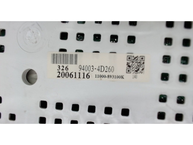 Панель приборов  KIA Carnival 2006-2014       940034d260    2.9  Дизель