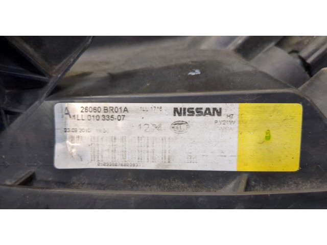 Фара передняя  Nissan Qashqai 2006-2013 левая 