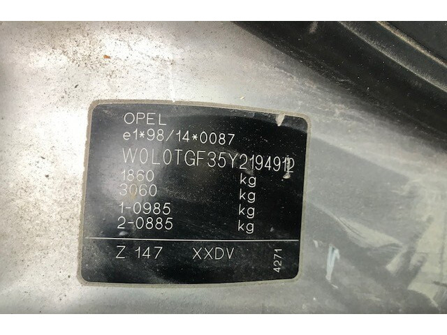 Дисплей бортового компьютера  Opel Astra G 1998-2005 9138297, 1236450         