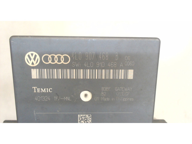 Блок комфорта  Audi A8 (D3) 2007-2010      4L0907468B    