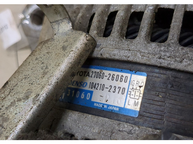 Генератор  Toyota RAV 4 2006-2013       2706026060    