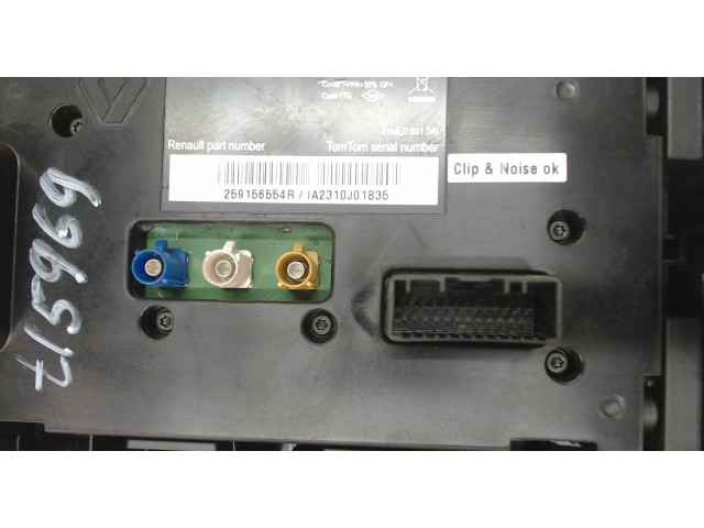 Дисплей бортового компьютера  Renault Megane 3 2009-2016 259166554r         