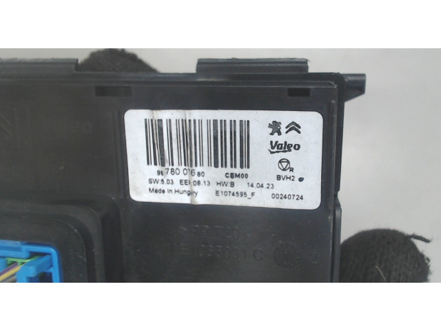 Блок комфорта  Citroen C4 Picasso 2013-2016      9678001680    