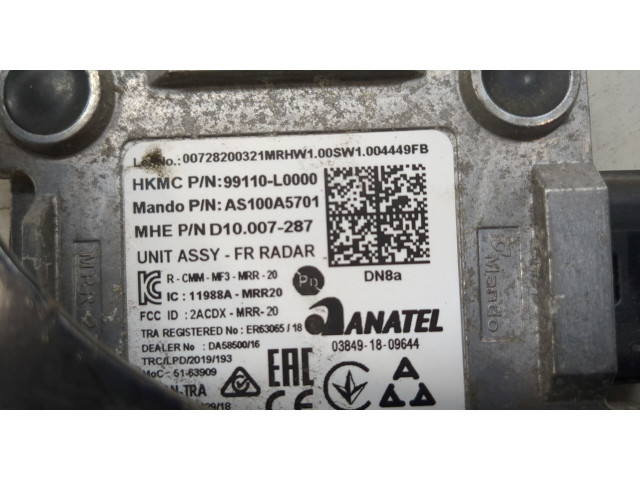 Радар круиз контроля  Hyundai Sonata 8 2019- 99110L0000, AS100A5701       
