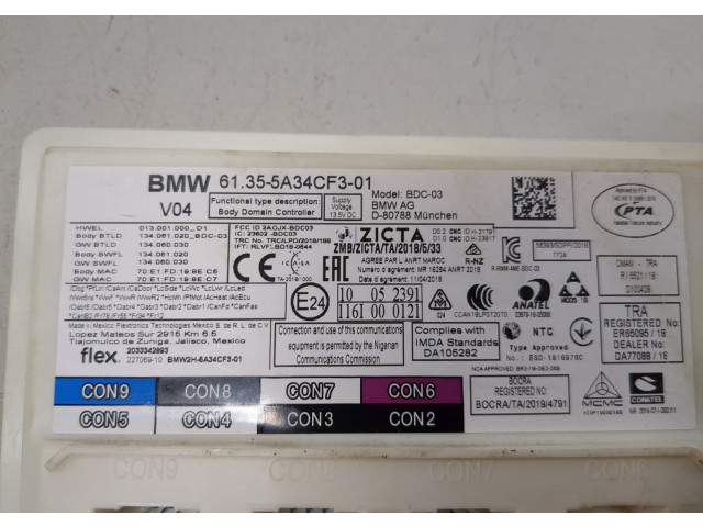 Блок комфорта  BMW 3 G20, G21 2018-2025      61355a34cf3  