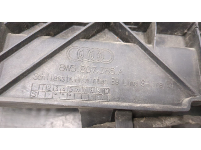 Бампер  Audi A4 (B9) 2015-2023 задний   