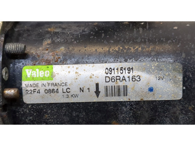 Стартер  Opel Meriva 2003-2010 1.6     