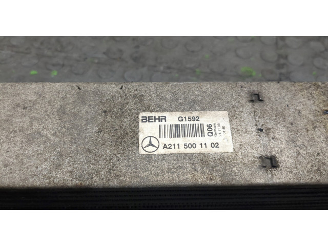 Интеркулер  Mercedes E W211 2002-2009 3.0  a2115001102    