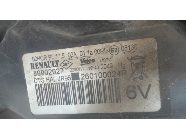 Фара передняя  Renault Scenic 2009-2012 правая 