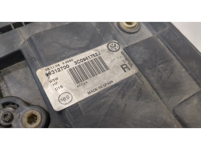 Фара передняя  Volkswagen Passat 6 2005-2010 правая 