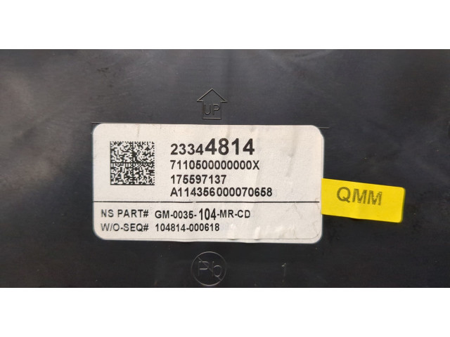 Панель приборов  Opel Insignia 2008-2017       1259230, 23344814     