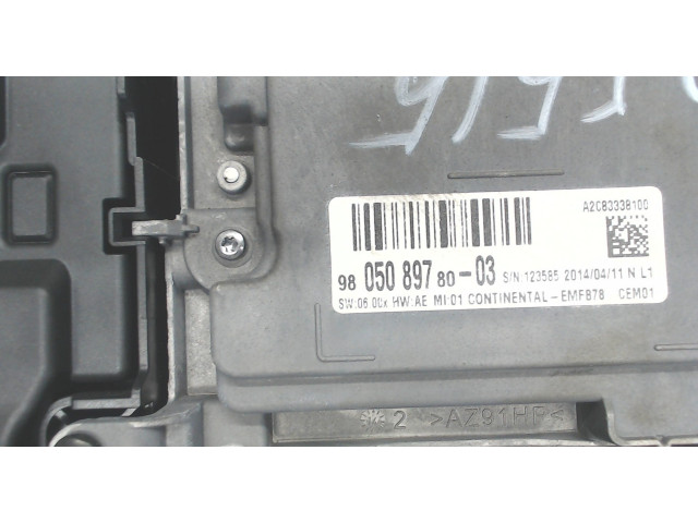 Дисплей бортового компьютера  Citroen C4 Grand Picasso 2014- 980508978003          