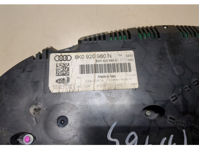 Панель приборов  Audi A4 (B8) 2007-2011       8K090980NX     2  Дизель