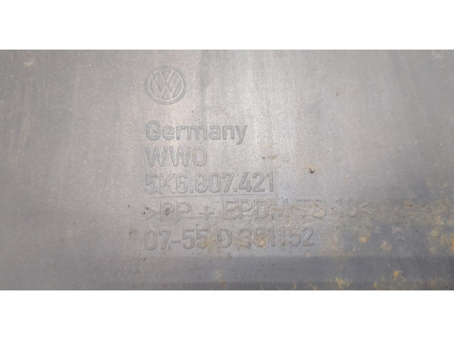 Бампер  Volkswagen Golf 6 2009-2012 задний   5K6807421