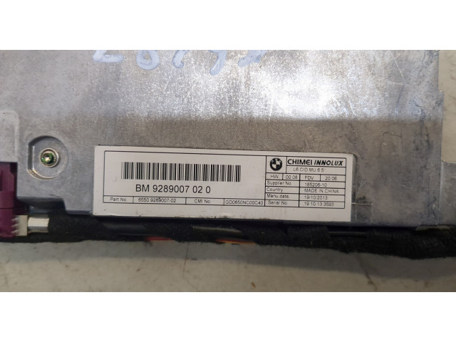 Дисплей бортового компьютера  BMW 5 F10 2010-2016 9289007020       
