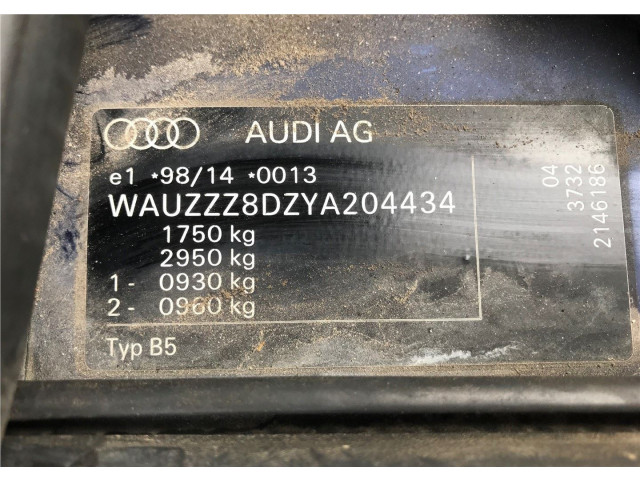Генератор  Audi A4 (B5) 1994-2000            1.6 бензин