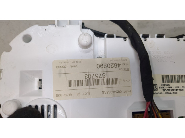 Панель приборов  Jeep Grand Cherokee 2013-       875703, 4620290     3.6  Бензин