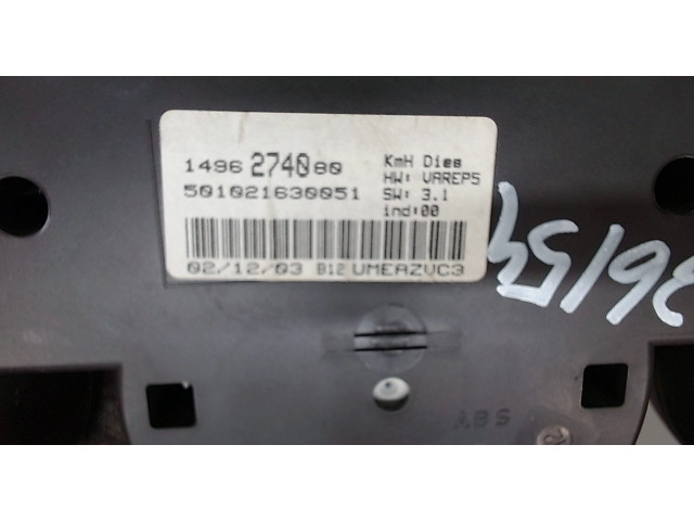 Панель приборов  Citroen C8 2002-2008       149674080    2  Дизель