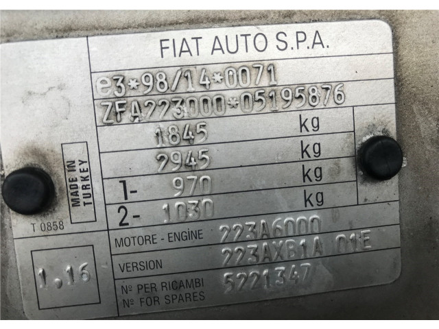 Решетка радиатора  Fiat Doblo 2001-2005          1.9 735268388