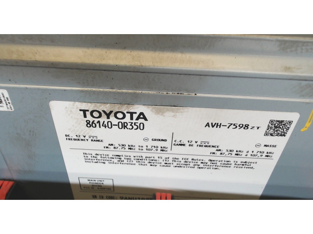 Дисплей мультимедиа  Toyota RAV 4 2018- 86100r350   4      
