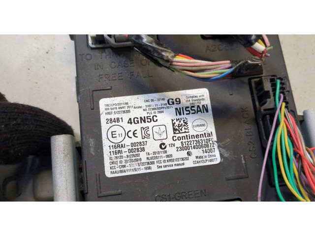 Блок комфорта  Infiniti Q50 2013-2017      284B14GN5C  