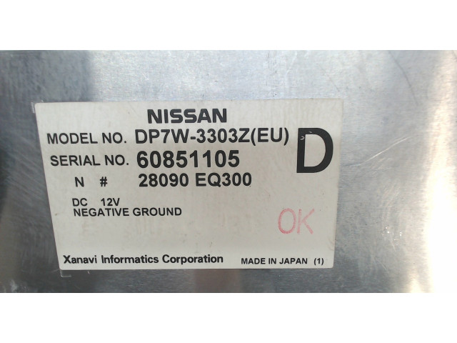 Дисплей бортового компьютера  Nissan Murano 2002-2008 28090EQ300        