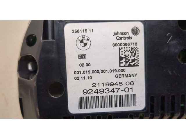 Панель приборов  BMW 5 F10 2010-2016       62109358981, 9358981     