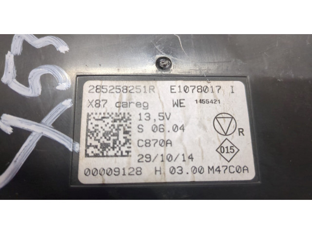 Блок комфорта  Renault Captur 2013-2017      285258251r  